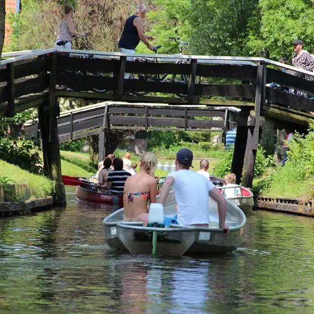 Gezelligheid in Giethoorn